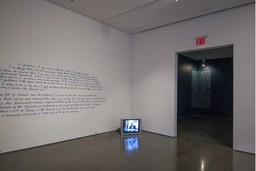 installation view